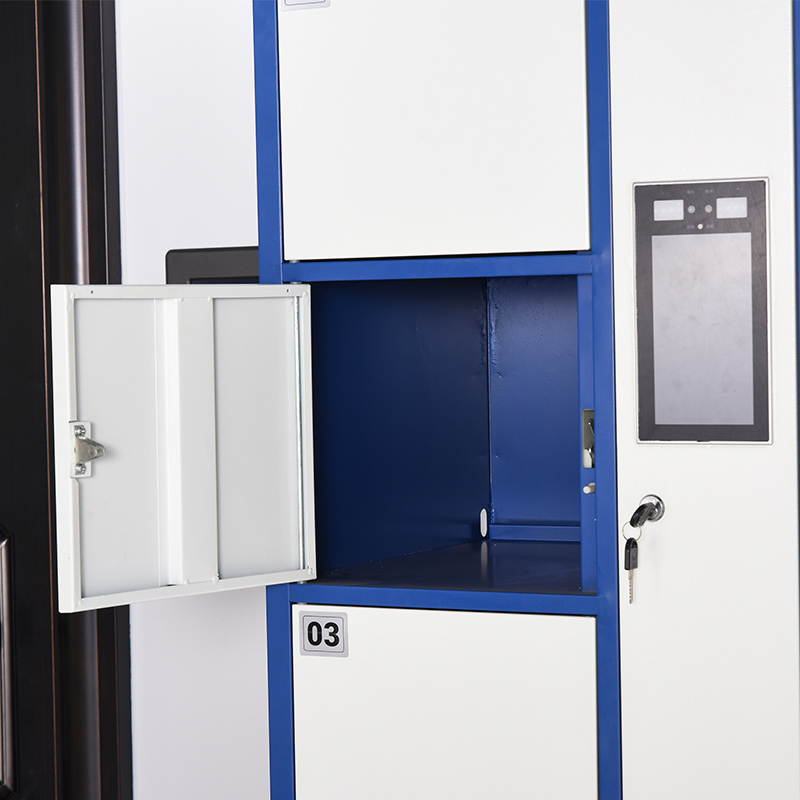 Casier d'armoire à vestiaire en métal pour le supermarché de salle de bain de gymnase